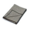 Plaid en Cachemire · Tricoté en Mailles Fines · Daya Light Grey par Oyuna