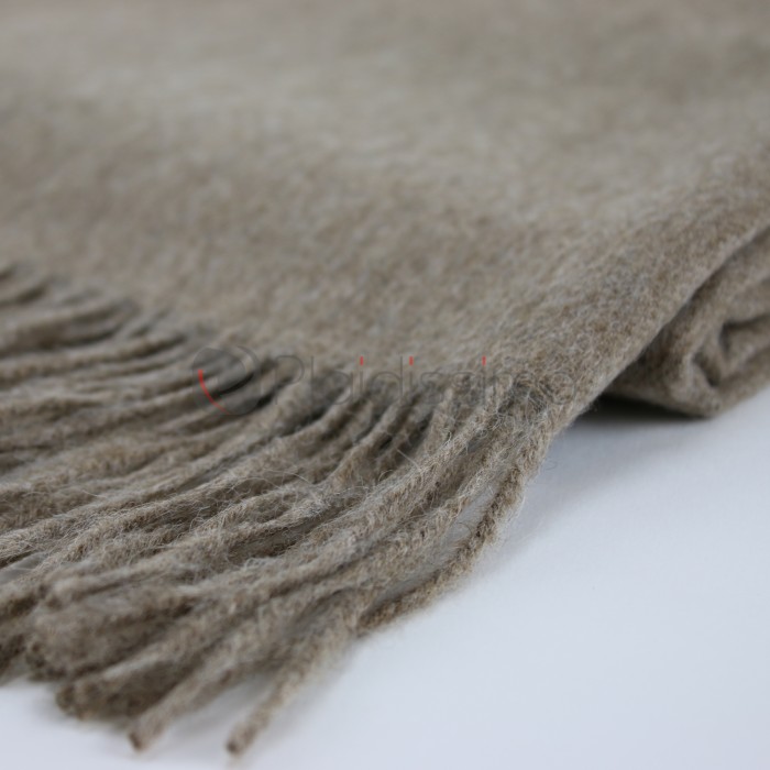 Plaid en Baby Alpaga · Doux et Luxueux · Luxury Latté - Par Elvang