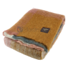 Plaid en Mohair & Laine · Nuances de Brun · Cuadros - Mantas Ezcaray par Plaidissimo