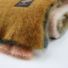 Plaid en Mohair & Laine · Nuances de Brun · Cuadros - Mantas Ezcaray par Plaidissimo