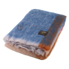 Plaid en Mohair · Design & Original · Rozco Bleu & Orange · Mantas Ezcaray par Plaidissimo