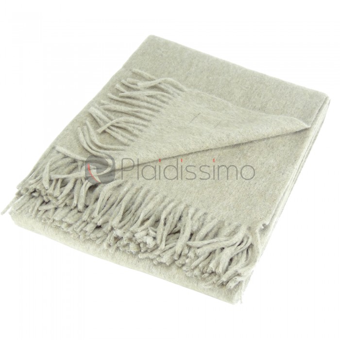 Plaid en Alpaga Beige · Esprit Nordique · Classic par Alpaka