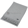 Plaid en baby alpaga de couleur gris silver. Doux et chaud. Plaidissimo