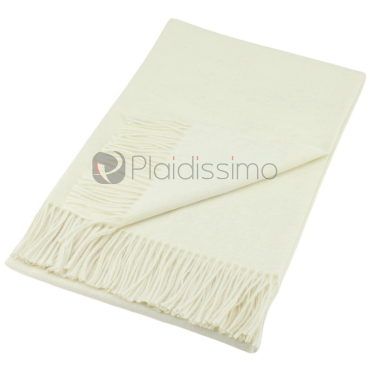 Plaid 100% Baby Alpaga Blanc · Doux et Luxueux · Luxury White par Elvang