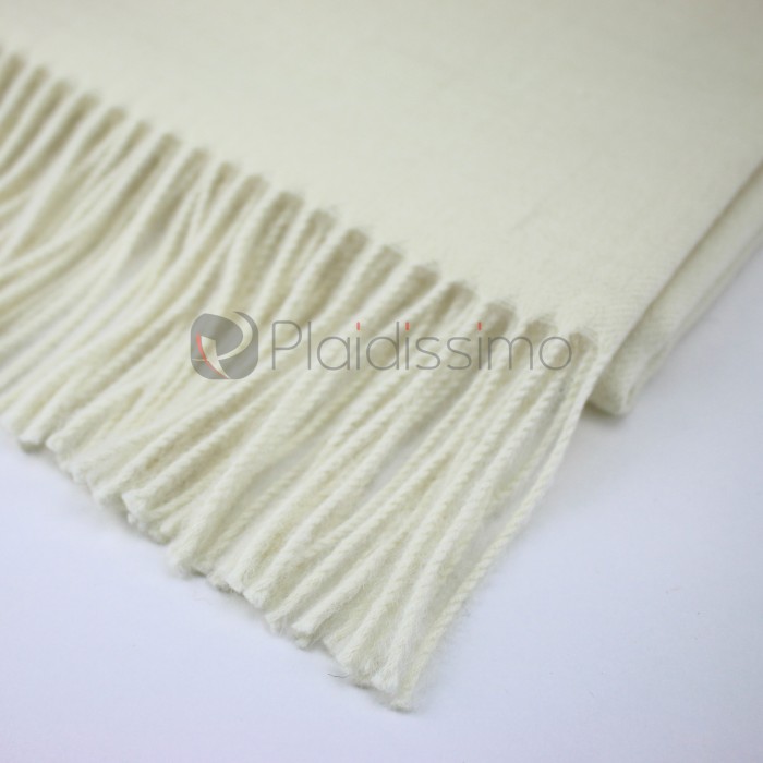 Plaid 100% Baby Alpaga Blanc · Doux et Luxueux · Luxury White par Elvang