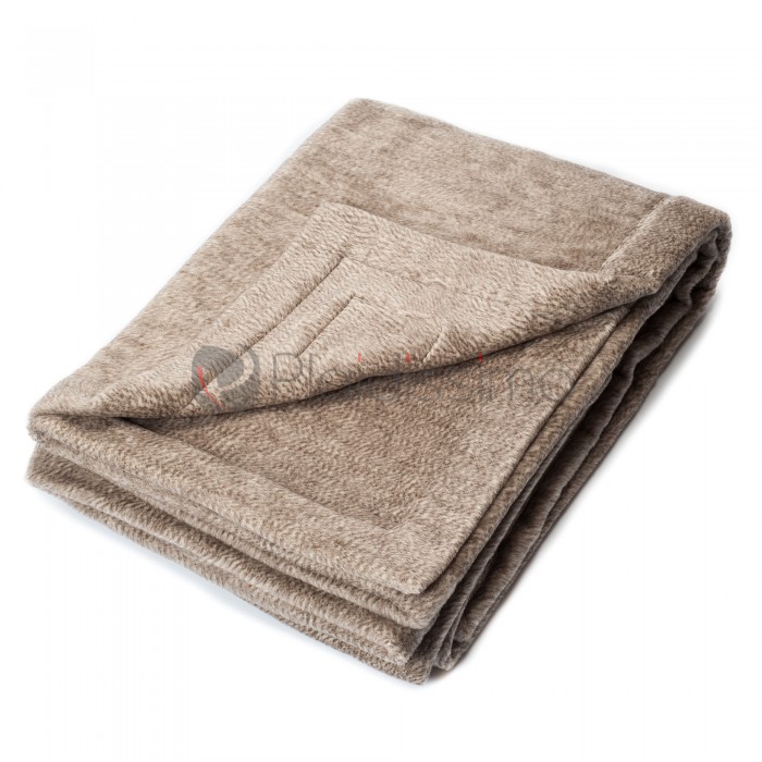 Plaid en Soie · Brun · Duveteux & Douceur Incomparable · Takiyoshi