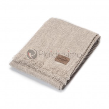 Plaid Gris Clair en Cachemire · Extra Fin & Léger · Giza par Somma 1867
