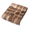 Plaid en Alpaga · A Carreaux Bruns Traditionnels · Classic Scottish par Alpaka