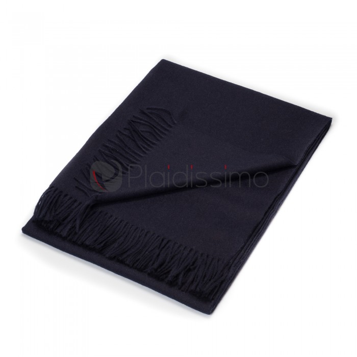 Plaid en Baby Alpaga Bleu Marine · Intemporel & Extra-léger · Exclusive par Alpaka