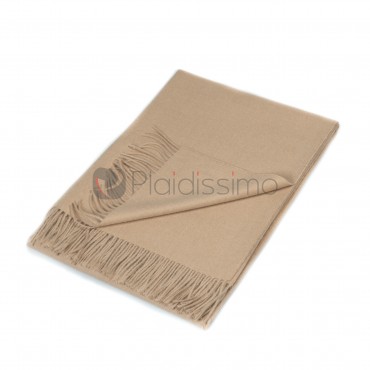 Plaid en Baby Alpaga Beige · Intemporel & Extra-léger · Exclusive par Alpaka