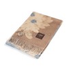 Plaid en Laine Mérino · Imprimé à Fleurs Bleues · Otono par Mantas Ezcaray
