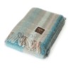 Plaid en Laine & Mohair · Couleur Pastel · Original à Relief · Relieve par Mantas Ezcaray