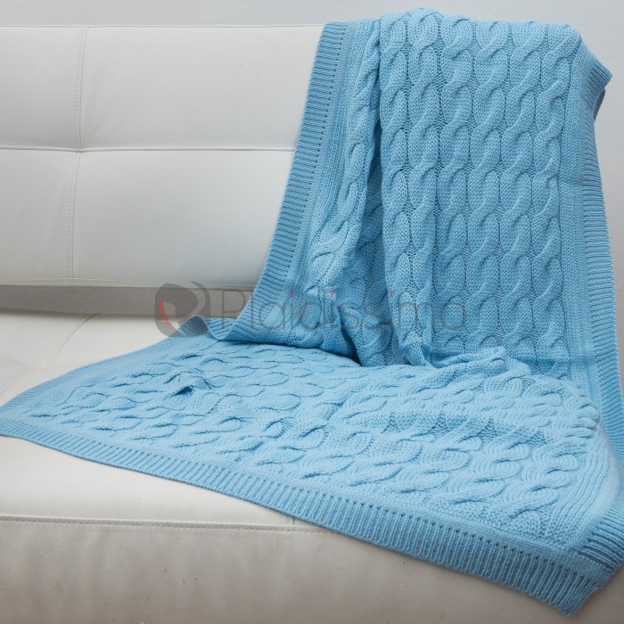 Plaid en Baby Alpaga Bleu · Bébé & Enfants · Triinu Small par Alpaka