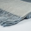Plaid en Alpaga & Laine · Dégradé de Bleu · Horizon par Elvang