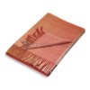 Plaid en Alpaga & Laine · Motif Dégradé de Rouge · Horizon Rouge par Elvang