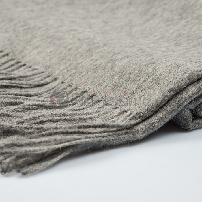 Plaid en Alpaga & Laine · Gris au Design Scandinave · Classic Light Grey par Elvang