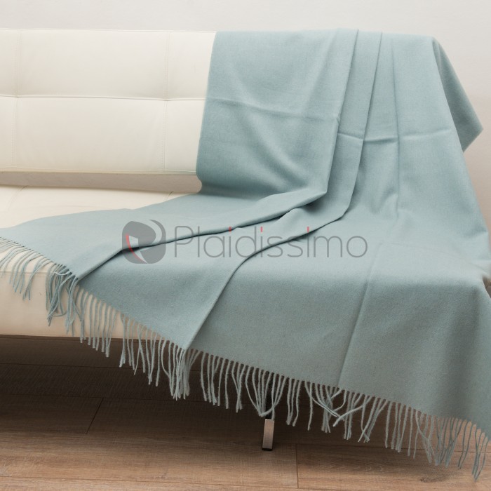 Plaid en Alpaga & Laine · Design Scandinave · Classic Lagoon par Elvang