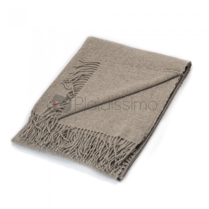 Plaid en Laine · Gris · Sobre & Elégant · Panama par Katrin Leutz