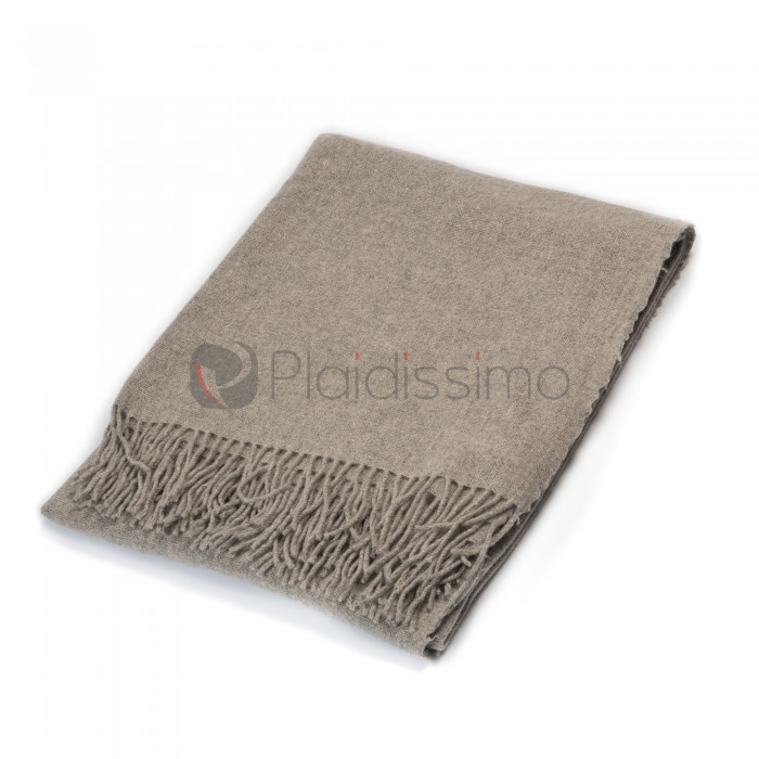 Plaid en Laine · Gris · Sobre & Elégant · Panama par Katrin Leutz