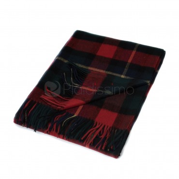 Plaid en Laine d'Agneau · Motif à Carreaux esprit Tartan · Kilgour par Tweedmill