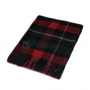 Plaid en Laine d'Agneau · Motif à Carreaux esprit Tartan · Kilgour par Tweedmill