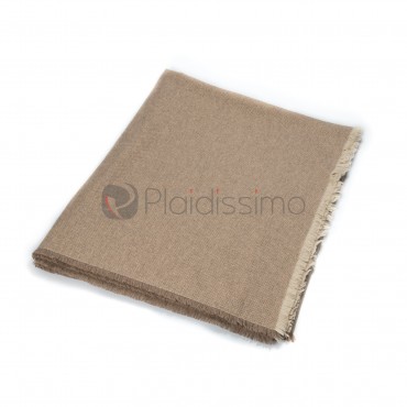 Plaid en Cachemire · Pastel et de Haute Qualité · Monaco Beige par Eagle Products