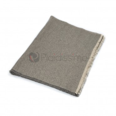 Plaid en Cachemire · Pastel et de Haute Qualité · Monaco Gris par Eagle Products