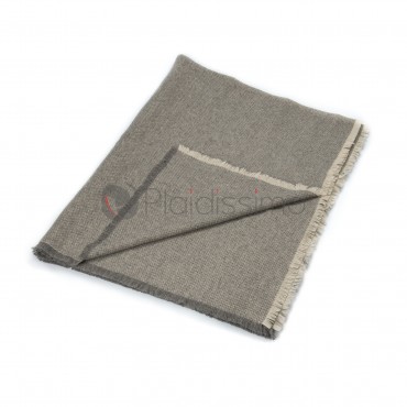 Plaid en Cachemire · Pastel et de Haute Qualité · Monaco Gris par Eagle Products