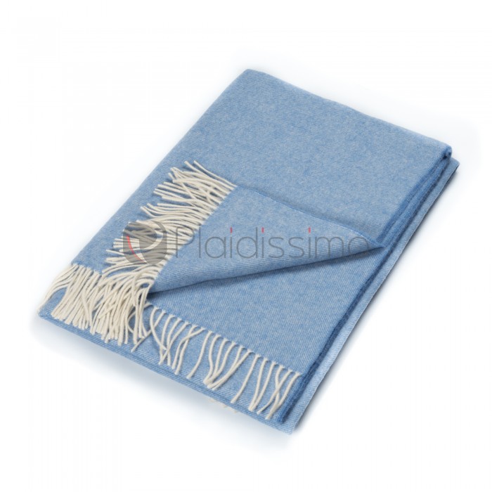 Plaid en Laine Vierge · Classique & Incontournable · Boston Bleu par Eagle Products