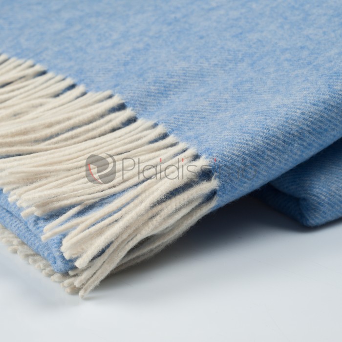 Plaid en Laine Vierge · Classique & Incontournable · Boston Bleu par Eagle Products