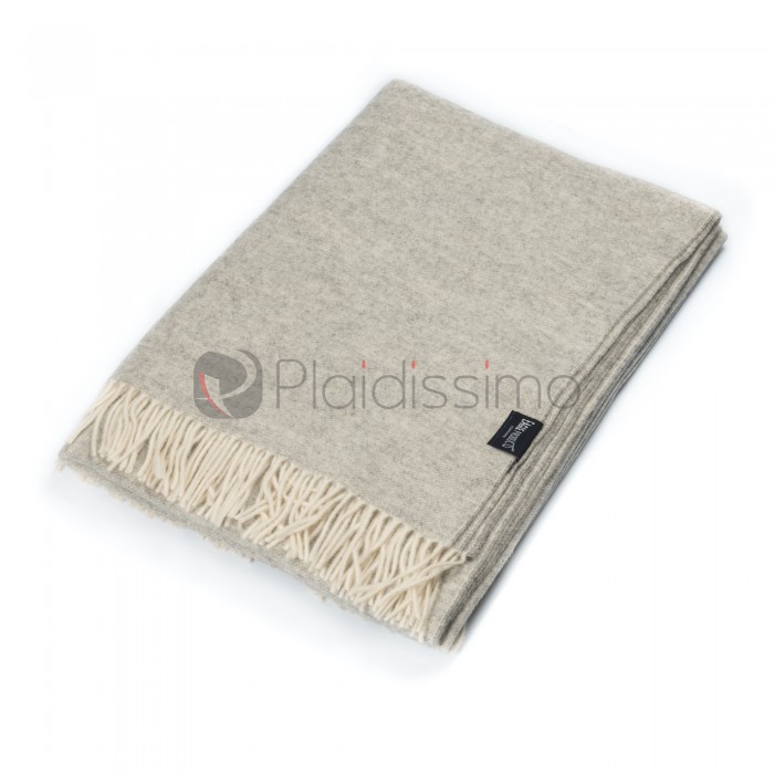 Plaid en Laine Vierge · Classique & Incontournable · Boston Gris Argent par Eagle Products