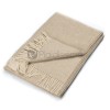 Plaid en Laine Vierge · Classique & Incontournable · Boston Leinen Beige par Eagle Products