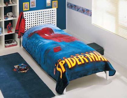 Plaid pour enfant motif Spidermann