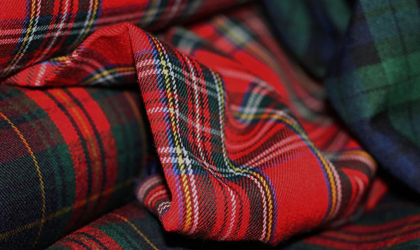 Plaid Traditionnel à Carreaux - Tartan