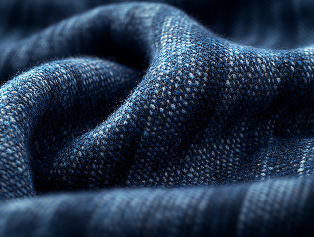 plaid elegant bleu ambiance utilisable partout